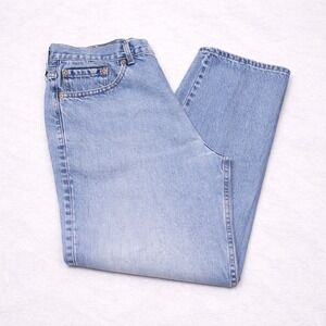 Levis 550 Relaxed Fit Jeans Mens 38x32 Light Wash Denim Pants